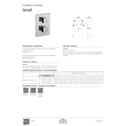 Bateria 3-drożna podtynkowa...