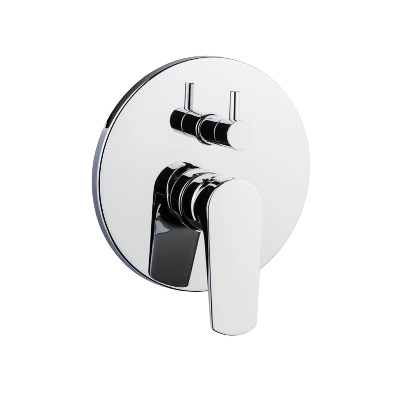 Bateria podtynkowa 3-drożna Nicla chrom EMMEVI RUBINETTERIE 89029CR