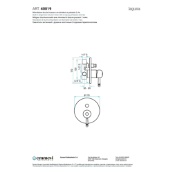 Bateria podtynkowa 2-drożna...