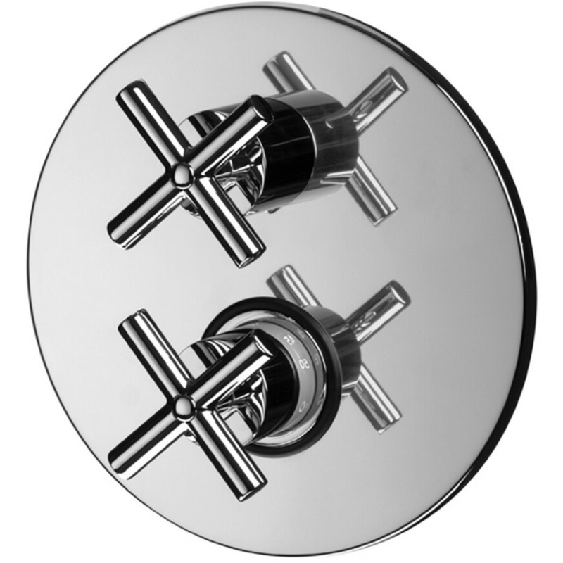 Bateria podtynkowa 1-drożna Quattro chrom PAFFONI RUBINETTERIE QTV013CR