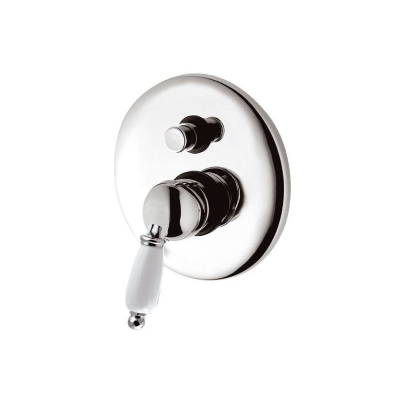 Bateria podtynkowa 2-drożna Retro chrom DANIEL RUBINETTERIE RT612CR