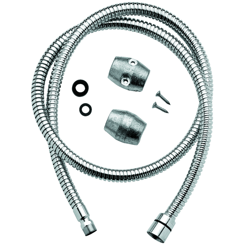Wąż do baterii zlewozmywakowej m15x1x1/2 1,5m Węże chrom PAFFONI RUBINETTERIE ZFLO009