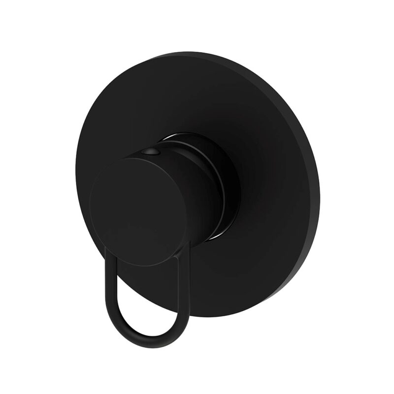 Bateria podtynkowa 1-drożna Joker czarny mat PAFFONI RUBINETTERIE JK010NO