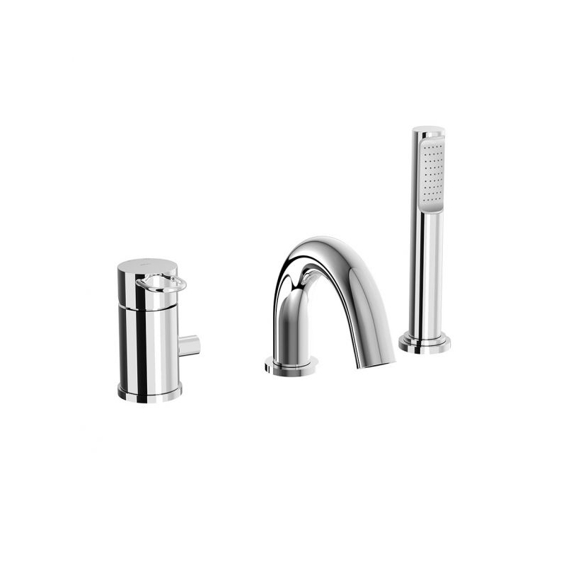 Bateria wannowa 3-otworowa Joker chrom PAFFONI RUBINETTERIE JK047CR