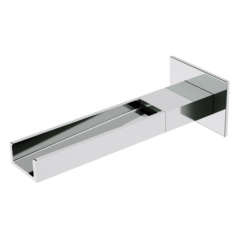 Wylewka kaskadowa wąska Wylewki chrom DANIEL RUBINETTERIE 91QC