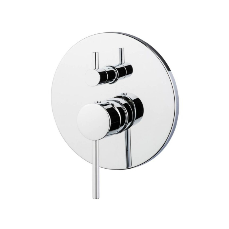 Bateria podtynkowa 3-drożna Piper chrom EMMEVI RUBINETTERIE 45029CR