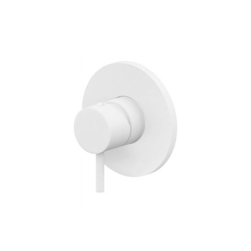 Bateria podtynkowa 1-drożna Light biały mat PAFFONI RUBINETTERIE LIG010BO