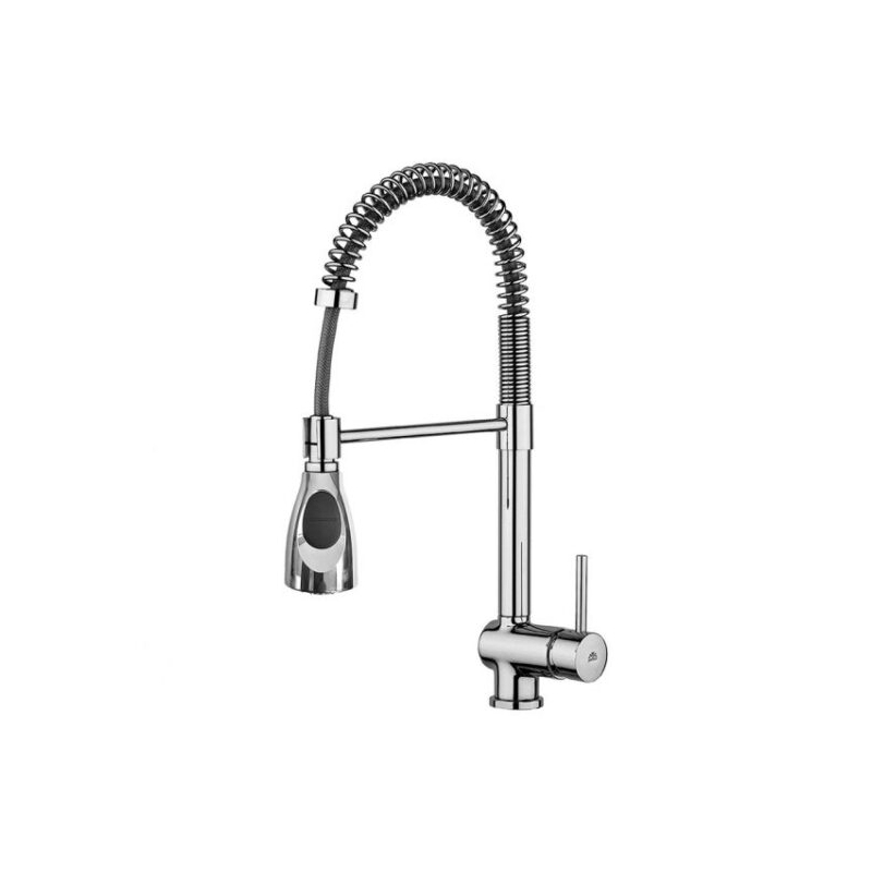 Bateria zlewozmywakowa stojąca z wężem operacyjnym Stick chrom PAFFONI RUBINETTERIE SK177CR