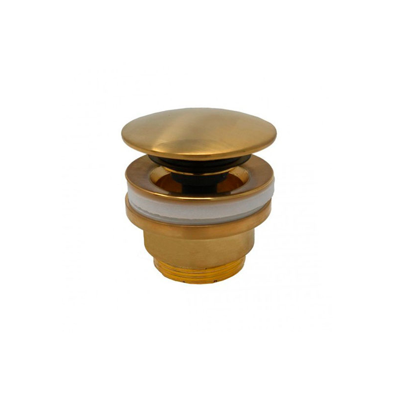 Korek uniwersalny click clack złoto szczotkowane Akcesoria złoto szczotkowane PAFFONI RUBINETTERIE ZSCA050HGSP