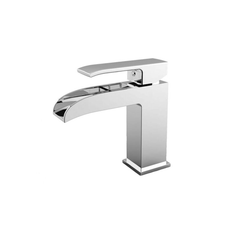 Bateria umywalkowa stojąca kaskada Level chrom PAFFONI RUBINETTERIE LES065CR