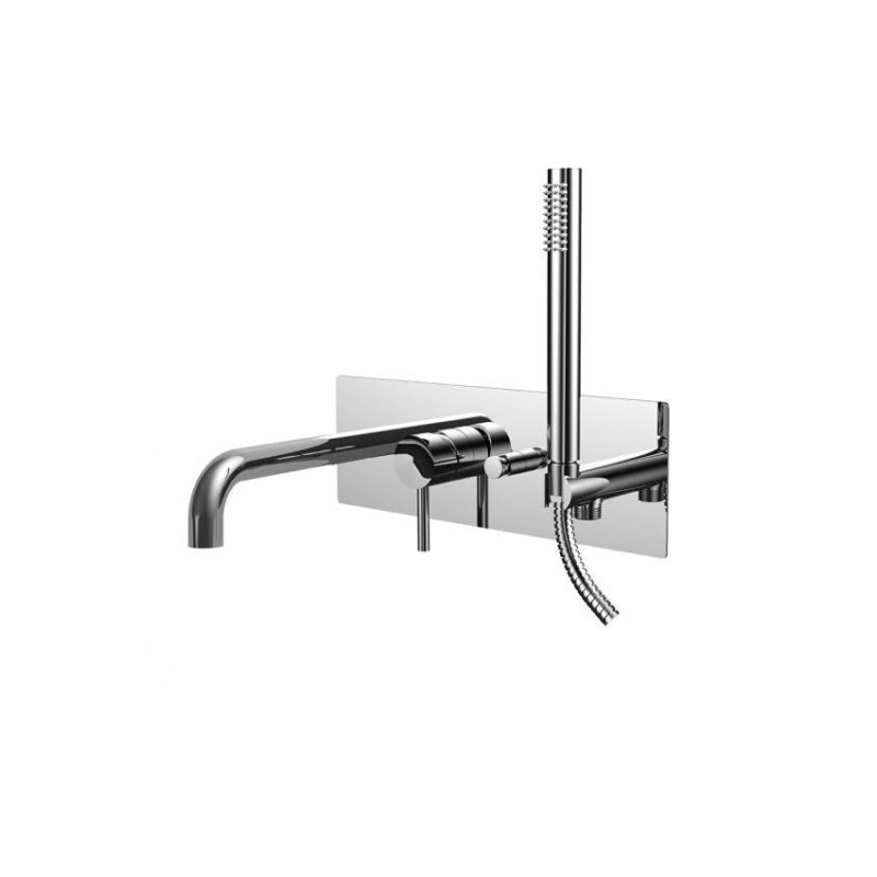 Bateria wannowa podtynkowa Light chrom PAFFONI RUBINETTERIE LIG001CR