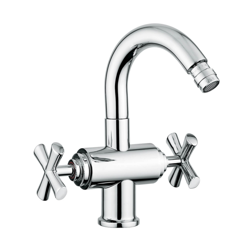 Bateria bidetowa stojąca Spirit New chrom EMMEVI RUBINETTERIE 31004CR