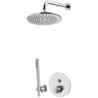 Zestaw natryskowy podtynkowy Jo chrom PAFFONI RUBINETTERIE JO015ZSC2FCR