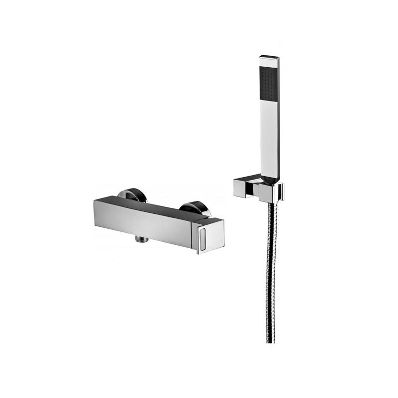 Bateria natryskowa ścienna Effe chrom PAFFONI RUBINETTERIE EF168DCR