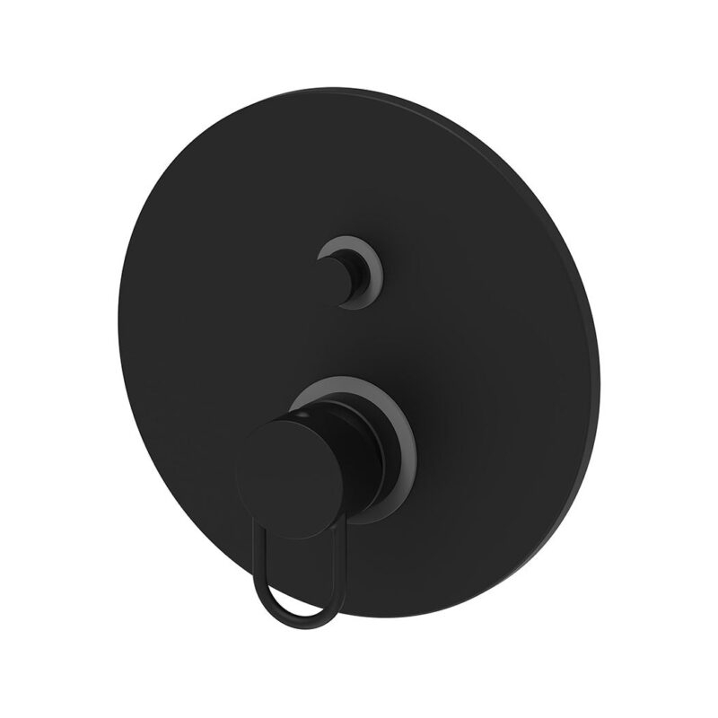 Bateria podtynkowa 2-drożna Joker czarny mat PAFFONI RUBINETTERIE JK015NO