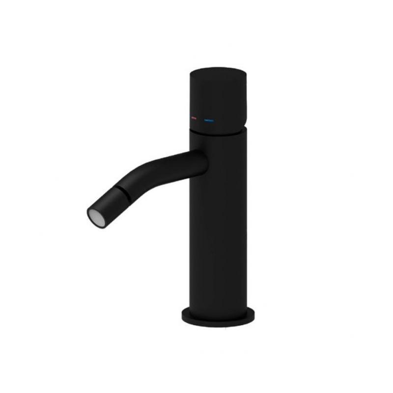 Bateria bidetowa stojąca (bez korka) Light czarny mat PAFFONI RUBINETTERIE LIGX131NO