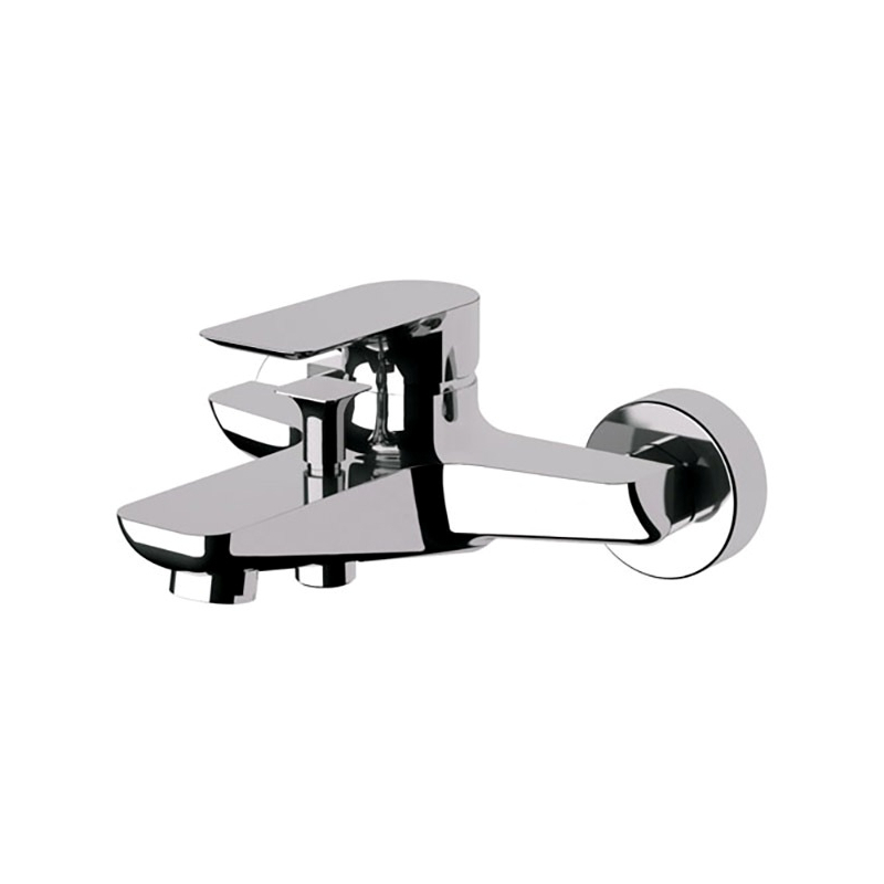 Bateria wannowa ścienna (korpus) Infinity chrom DANIEL RUBINETTERIE IR600HCR