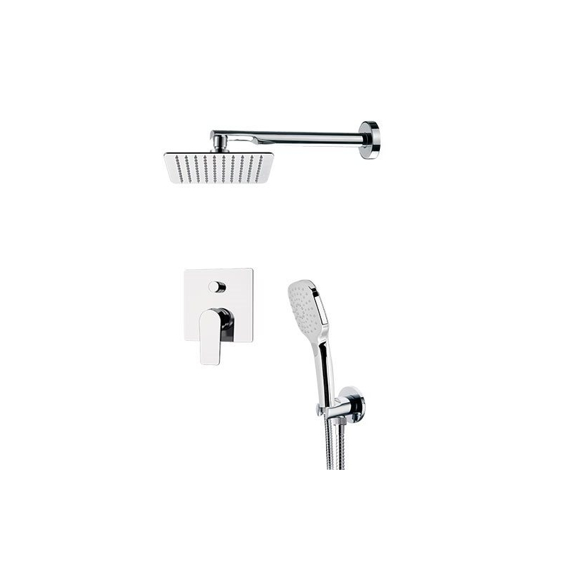 Zestaw natryskowy podtynkowy Dream chrom DANIEL RUBINETTERIE DR615Z0