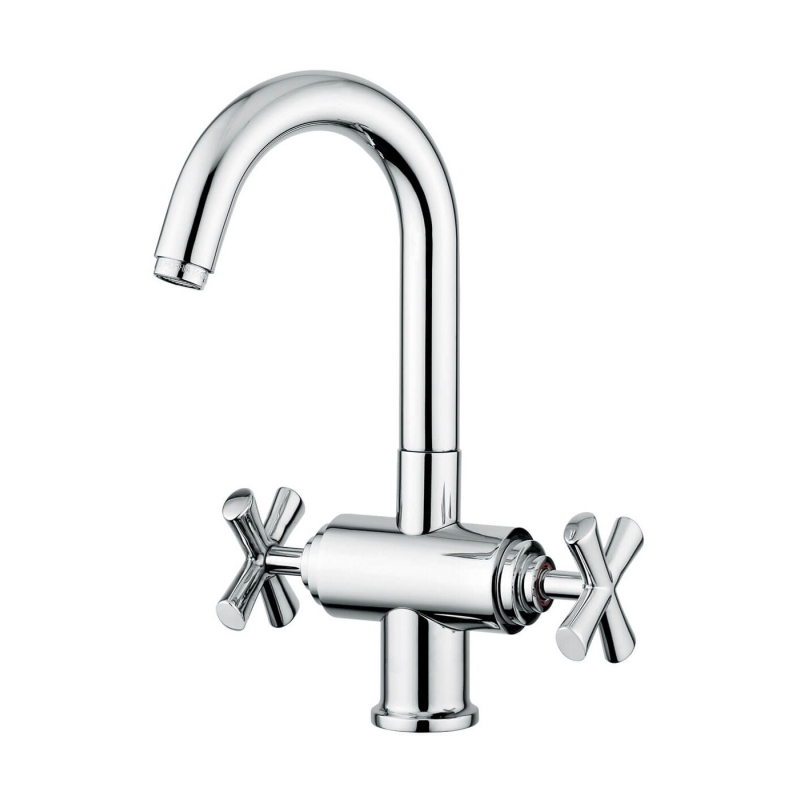 Bateria umywalkowa stojąca Spirit New chrom EMMEVI RUBINETTERIE 31003CR