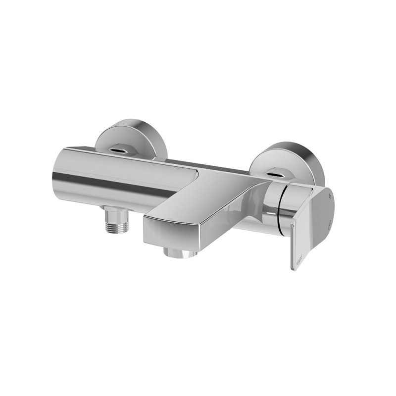 Bateria wannowa ścienna (korpus) Tilt chrom PAFFONI RUBINETTERIE TI022CR