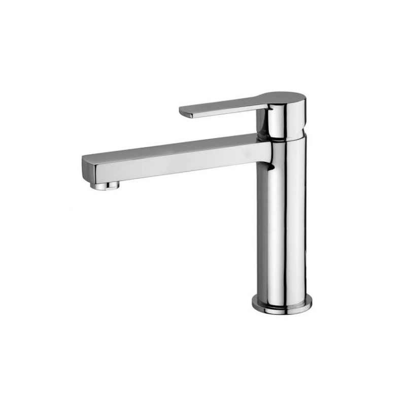 Bateria umywalkowa podwyższona bez korka West chrom PAFFONI RUBINETTERIE WS074CR