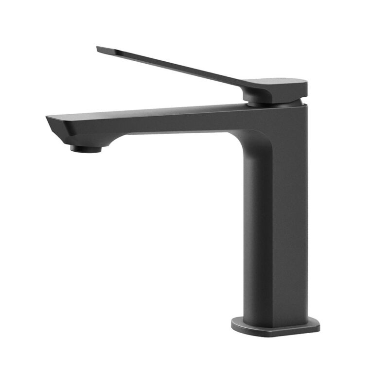 Bateria umywalkowa stojąca (clickclack) Tilt czarny mat PAFFONI RUBINETTERIE TI071KNO