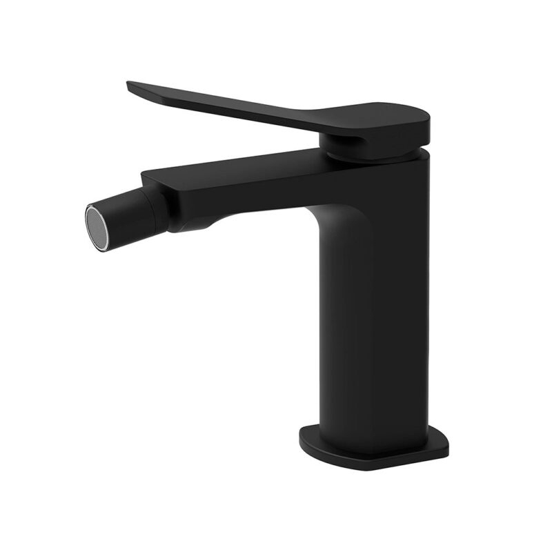 Bateria bidetowa stojąca (clickclack) Tilt czarny mat PAFFONI RUBINETTERIE TI131KNO