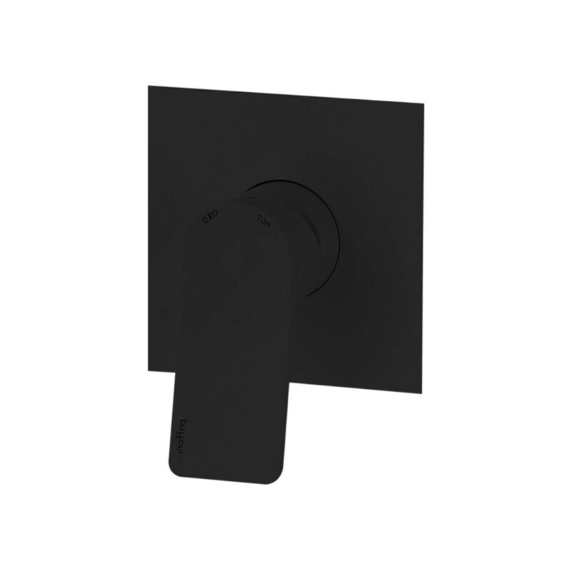 Bateria podtynkowa 1-drożna Tilt czarny mat PAFFONI RUBINETTERIE TI010NO