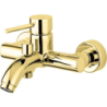 Bateria wannowa ścienna (korpus) Piper złoty błyszczący EMMEVI RUBINETTERIE 45001OR