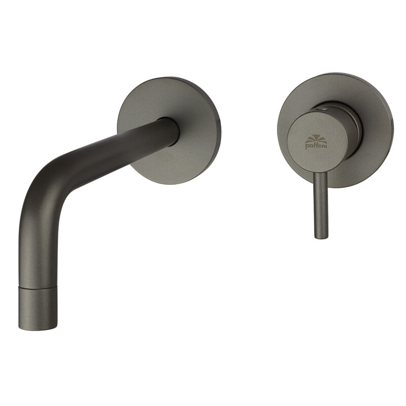Bateria umywalkowa podtynkowa 245mm Light grafitowy PAFFONI RUBINETTERIE LIG007MG70