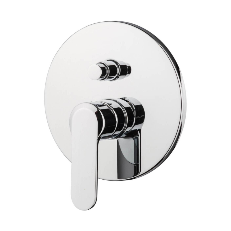 Bateria podtynkowa 2-drożna Nefer chrom EMMEVI RUBINETTERIE 77019CR