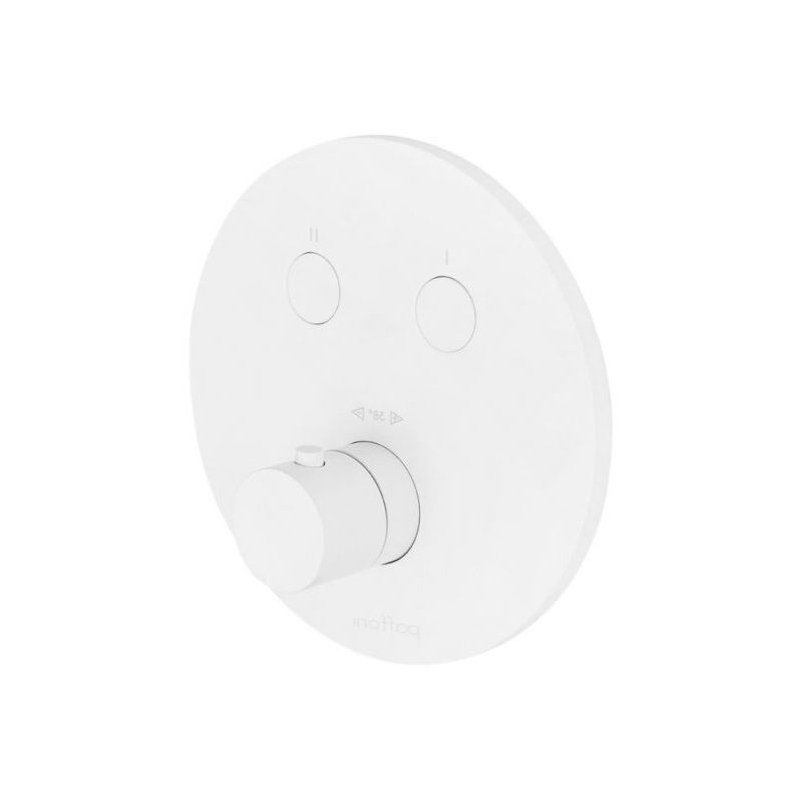 Bateria podtynkowa termostatyczna 2-drożna Light biały mat PAFFONI RUBINETTERIE CPT018BO