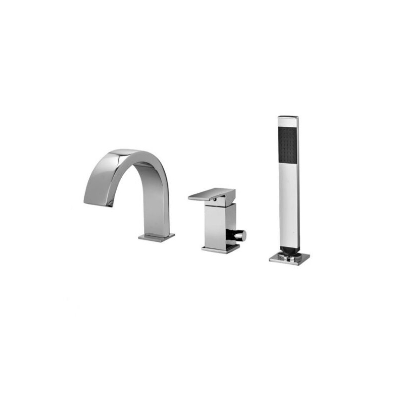 Bateria wannowa 3-otworowa Elle chrom PAFFONI RUBINETTERIE EL040CR