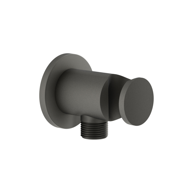 Uchwyt 2w1 okrągły Akcesoria grafitowy PAFFONI RUBINETTERIE ZSUP031MG