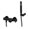 Bateria wannowa ścienna Tango czarny mat PAFFONI RUBINETTERIE TA023NO
