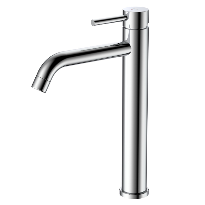 Bateria umywalkowa stojąca wysoka - nablatowa Kseno chrom AVAPAX ABKS131111