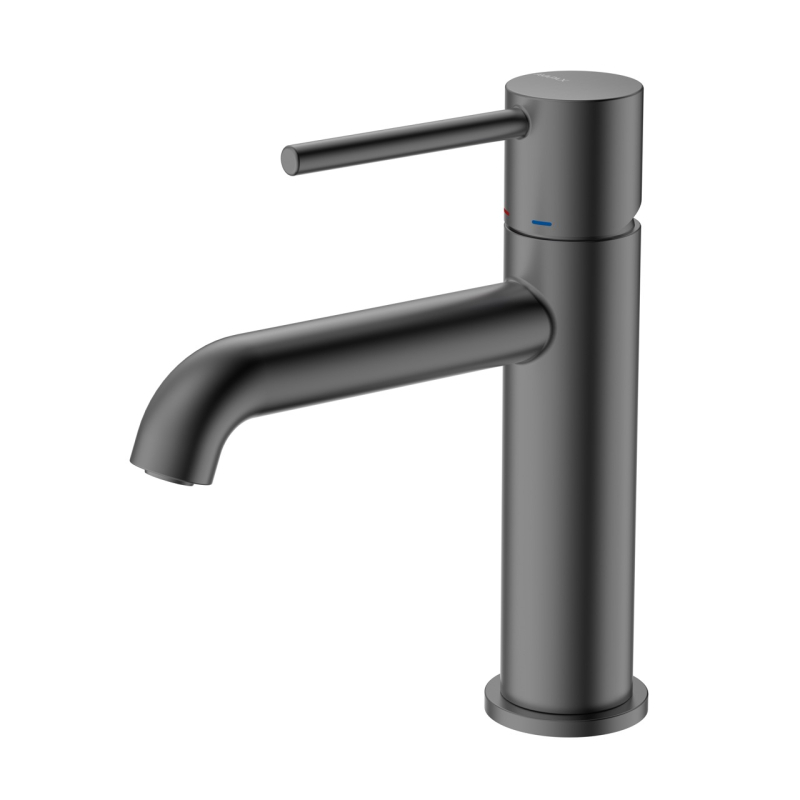 Bateria umywalkowa stojąca Ultimate gun metal AVAPAX ABUL111411