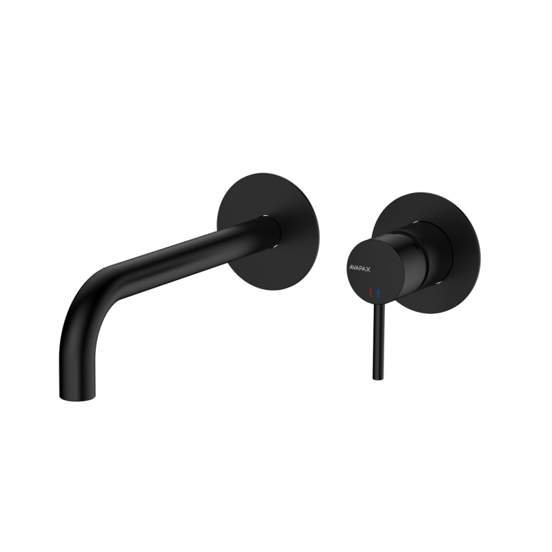 Bateria umywalkowa podtynkowa Ultimate czarny AVAPAX ABUL141311