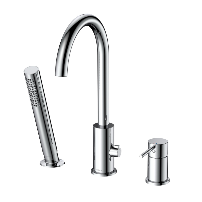 Bateria wannowa 3-otworowa Ultimate chrom AVAPAX ABUL231121