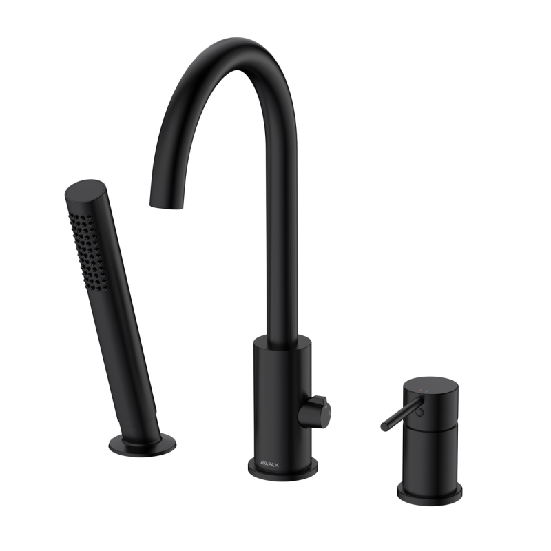 Bateria wannowa 3-otworowa Ultimate czarny AVAPAX ABUL231321