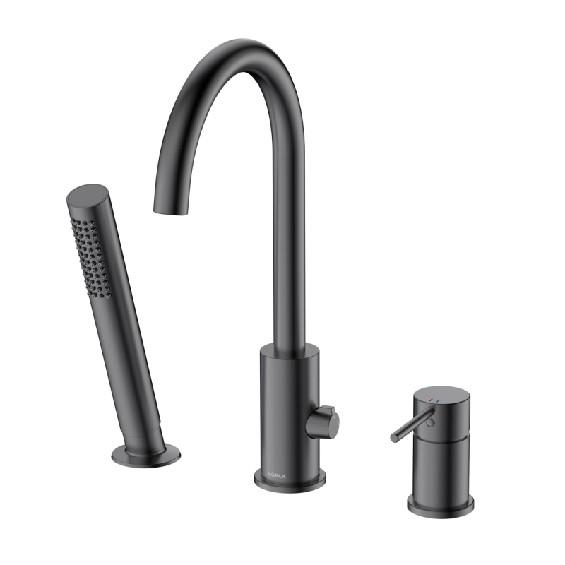 Bateria wannowa 3-otworowa Ultimate gun metal AVAPAX ABUL231421