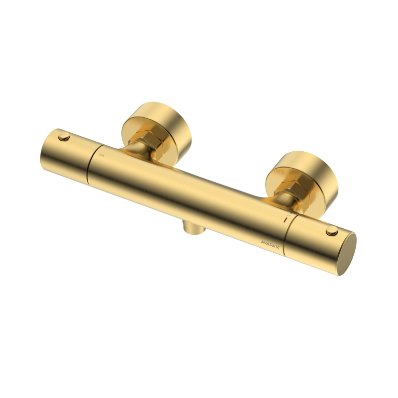 Bateria prysznicowa termostatyczna Thermo złoty AVAPAX ABTH3012T1