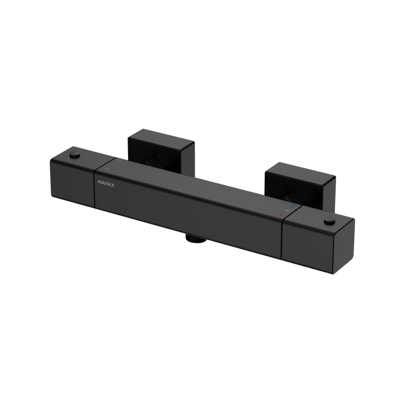 Bateria prysznicowa termostatyczna Thermo czarny AVAPAX ABTH2113T1