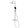 Deszczownica z baterią prysznicową termostatyczną dwufunkcyjną Thermo chrom AVAPAX ADTH6211T2