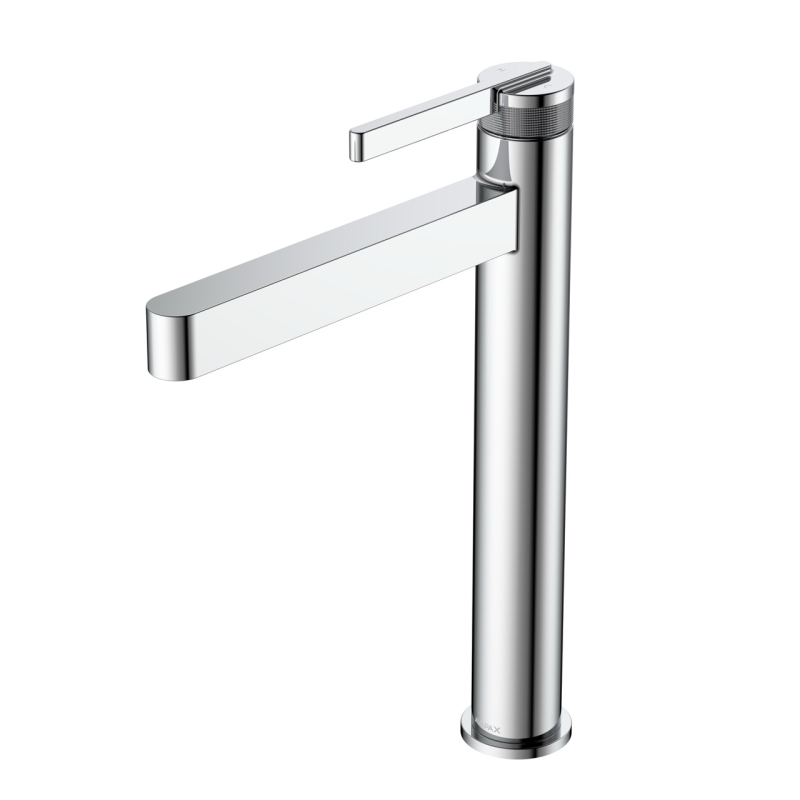 Bateria umywalkowa stojąca wysoka - nablatowa Aurevo chrom AVAPAX ABAU131111