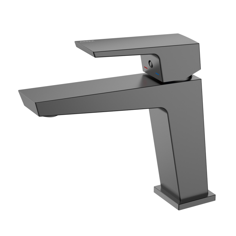 Bateria umywalkowa stojąca Vellano gun metal AVAPAX ABVE131411