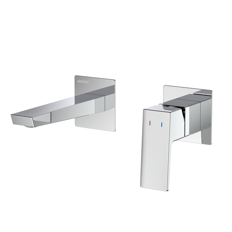 Bateria umywalkowa podtynkowa Vellano chrom AVAPAX ABVE141111