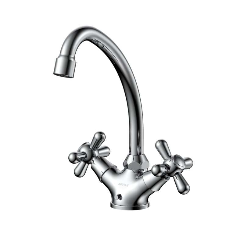 Bateria umywalkowa stojąca dwuuchwytowa Zaharra AVAPAX ABZA111111