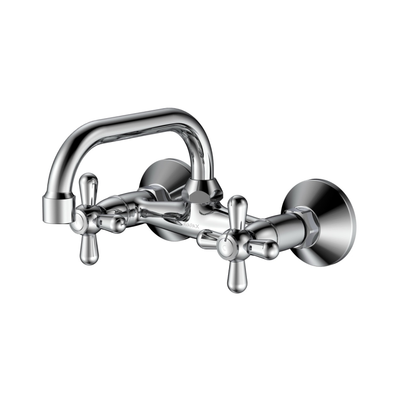 Bateria kuchenna ścienna dwuuchwytowa Zaharra AVAPAX ABZA161111