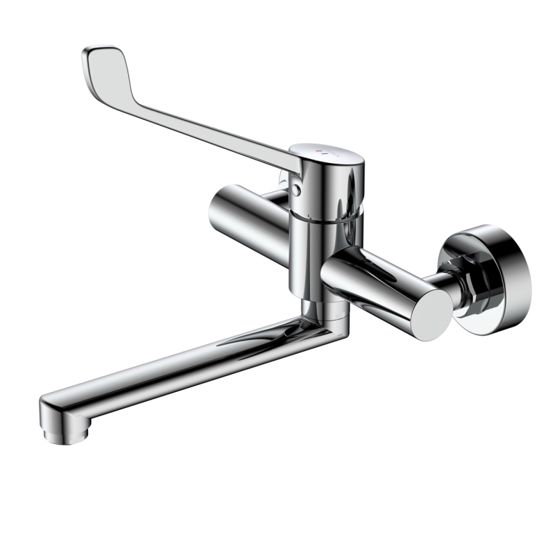 Bateria umywalkowa ścienna z dźwignią Medico Medical AVAPAX ABME1611M2